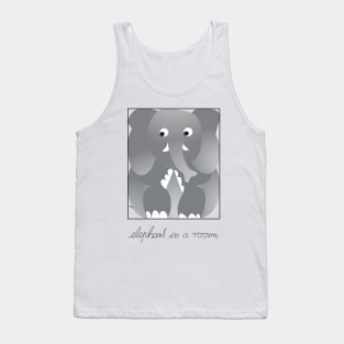 Elephant in a room Tank Top